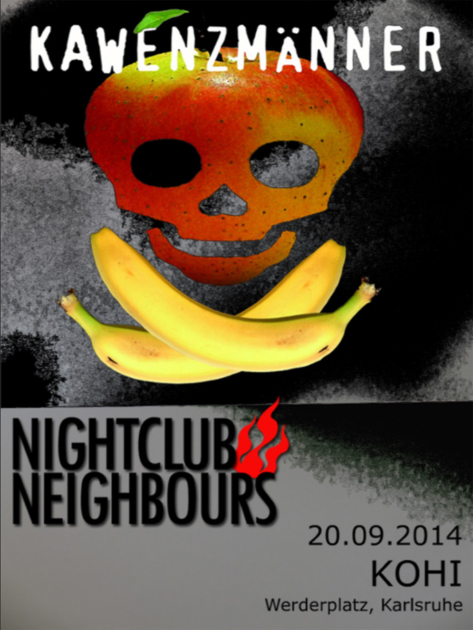 Nightclub Neighbours am 20.09.2014 im KOHI in Karlsruhe